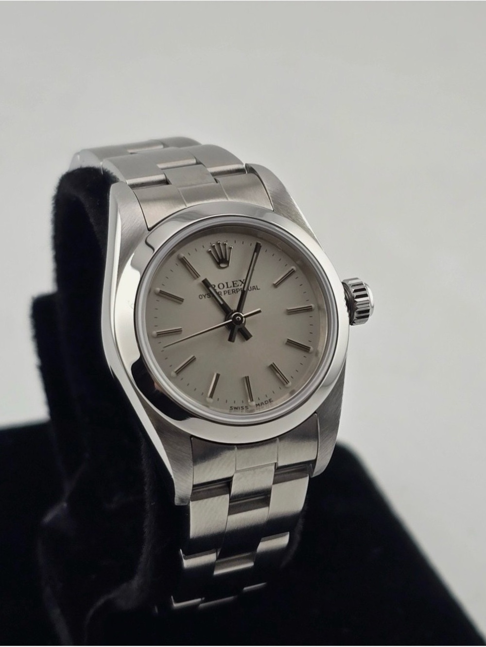 Rolex Oyster Perpetual Women's Watch - Steel Silver